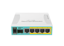 Mikrotik Hex Poe - Desktop Poe Router With 5 Gb, 1 Sfp And 1 Usb Port