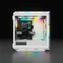 Corsair Icue 5000T Tempered Glass Mid-Tower; White