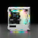 Corsair Icue 5000T Tempered Glass Mid-Tower; White