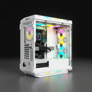 Corsair Icue 5000T Tempered Glass Mid-Tower; White