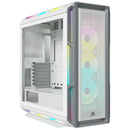 Corsair Icue 5000T Tempered Glass Mid-Tower; White
