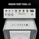 Corsair Icue 5000T Tempered Glass Mid-Tower; White