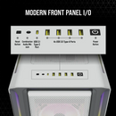 Corsair Icue 5000T Tempered Glass Mid-Tower; White