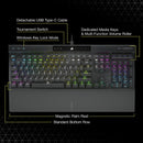 Corsair K70 Rgb Pro Mechanical Gaming Keyboard - Cherry Mx Speed Silver Keyswitches - Black