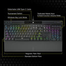 Corsair K70 Rgb Pro Mechanical Gaming Keyboard - Cherry Mx Speed Silver Keyswitches - Black