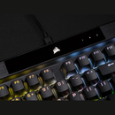 Corsair K70 Rgb Pro Mechanical Gaming Keyboard - Cherry Mx Speed Silver Keyswitches - Black