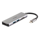 D-Link Consumer D-Link 5-In-1 Usb-C Hub With Hdmi And Sd Microsd Card Reader.