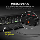 Corsair K70 Rgb Tkl Optical-Mechanical Gaming Keyboard Backlit Rgb Led Corsair Opx Keyswitches Black