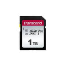 TRANSCEND 300S 1 TB UHS-1 CLASS 10 U1 U3 V30 SDXC CARD 3D NAND