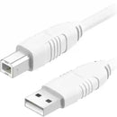 Mecer Usb Printer Cable A To B Male, 1.8M - High-Speed Data Transfer For Your Printing Needs