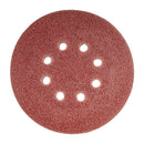 Sanding Disc 150mm 40 Grit With Holes 10/pk Hook And Loop