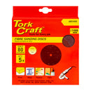 Fibre Disc 180mm 80 Grit 5/pack