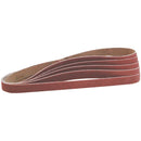 Powerfile Sanding Belt 6 X 451mm 80 Grit 5/pk