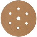 Gold Disc (50 Pieces) 150 Grit 150mm X 6+1 Holes Hook And Loop