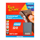Premium Waterproof Paper 2000 Grit 230 X 280 (50 Piece) Automotive