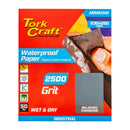 Premium Waterproof Paper 2500 Grit 230 X 280 (50 Piece) Automotive