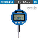 Digital Indicator Flat And Lug Back 12.7mm/0.5"