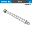 Styli Dial Test Indicator Carbide Tip 2m