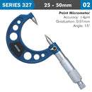 Point Micrometer 15 25-50mm