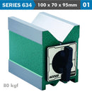 Magnetic V-block 100x70x95mm 80kgf