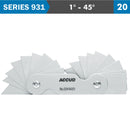 Angle Gauge 1-45 Deg. 20 Leaves 30&