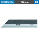 Straight Edge 200mm Din874 S/steel