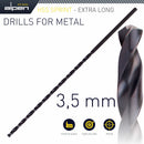 Hss Drill Bit 3.5mm 165 X 115 Extra Long