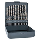 Alpen Pro Km25 Hss-g 1 -13 X 0.5mm Metal Case 135 Split Pnt Set 25 Pcs
