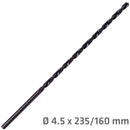 Hss Drill Bit 4.5mm 235 X 160 Extra Long