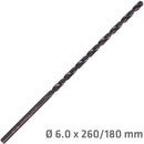 Hss Drill Bit 6mm 260 X 180 Extra Long
