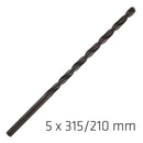 Hss Drill Bit 5mm 315x210mm Extra Long