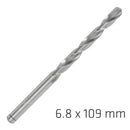 Alpen Pro Hss 6.8mm Drill Din 338 Rn 135 Split Point Plastic Wallet
