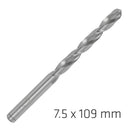 Alpen Pro Hss 7.5mm Drill Din 338 Rn 135 Split Point Plastic Wallet