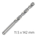 Alpen Pro Hss 11.5mm Drill Din 338 Rn 135 Split Point Plastic Wallet