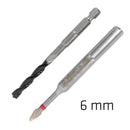 6.0mm Porcelain &amp; Concrete C Protector Drill Bit Set Tile