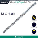 Hss Drill Bit Long 6.5 X 148mm Bulk