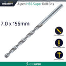 Hss Drill Bit Long 7 X 156mm Bulk