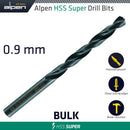 Hss Super Drill Bit 0.9mm Bulk