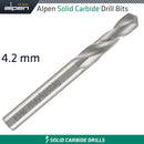 Alpen Solid Carbide Drill Bit 4.2