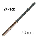 Hss Sprint Master 4.5mm X2 Sleeved Din338 Alpen Drill Bit