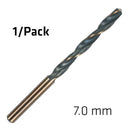 Hss Sprint Master 7.0mm X1 Sleeved Din338 Alpen Drill Bit