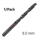 Hss Sprint Master 9.0mm X1 Sleeved Din338 Alpen Drill Bit
