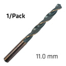 Hss Sprint Master 11.0mm X1 Sleeved Din338 Alpen Drill Bit