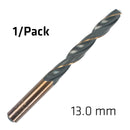 Hss Sprint Master 13.0mm X1 Sleeved Din338 Alpen Drill Bit