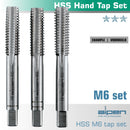 Hand Tap Set In Pouch M6 Hss 1.0mm Pitch