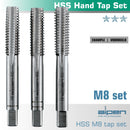 Hand Tap Set In Pouch M8 Hss 1.25mm Pitch
