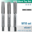Hand Tap Set In Pouch M10 Hss 1.5mm Pitch