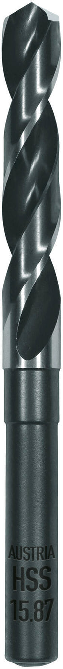 Hss Twist Drill 21mm 159x86mm Reduced Shank 12,7 Mm
