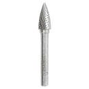 Tc Rotary Burr 10mm Arc Pointed Nose For Hard Metals