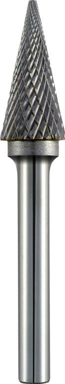 Tc Rotary Burr 6mm Conical Pointed Nose For Hard Metals